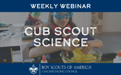 Webinar: Cub Scout Science
