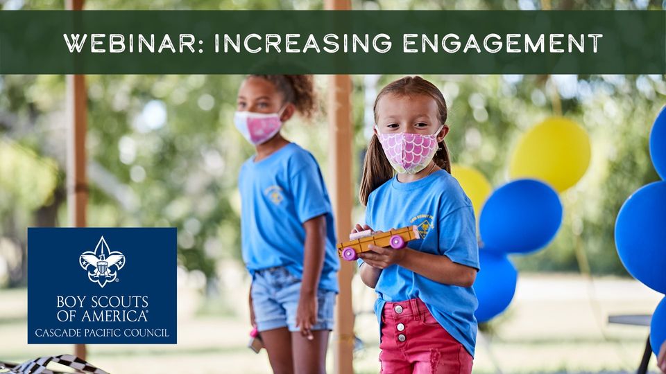 Webinar: How to Keep Scouts Engaged, Energized