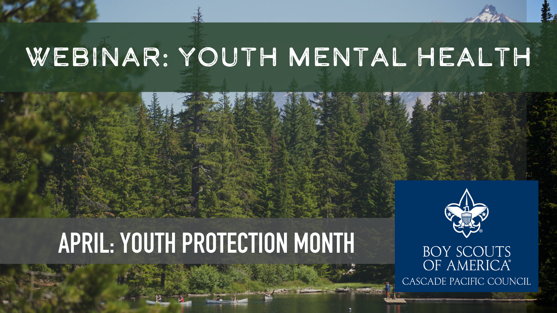 Webinar: Youth Protection Month: Youth Mental Health