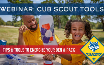 Webinar: Cub Scout Resources