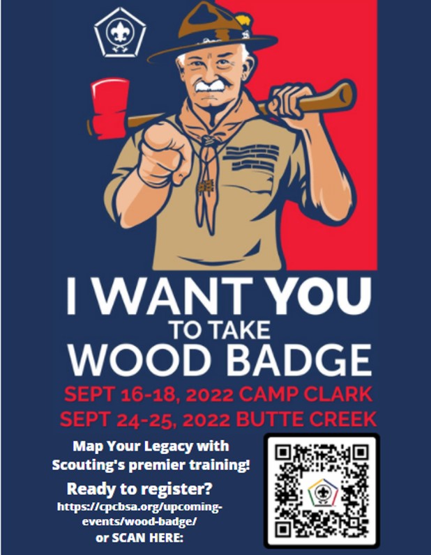 Wood Badge Poster