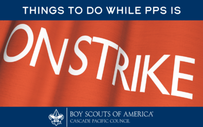 Scouting Fun During the PPS Strike