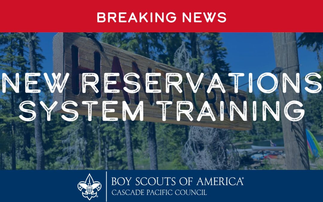 New Reservations System Coming Soon
